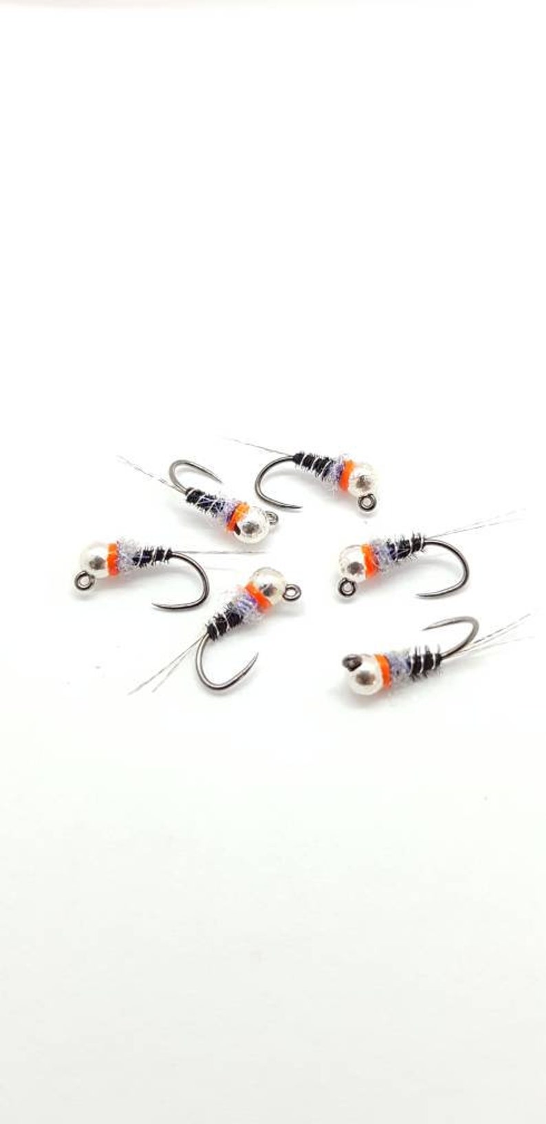 6 Hotspot UV Frenchie Tungsten Nymphs Euro Nymphing Trout Etsy