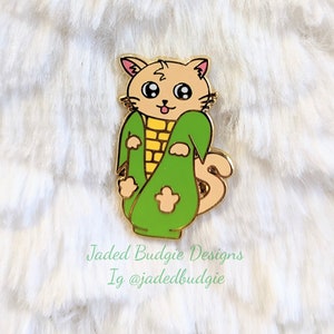 Kitty Cat Corn Enamel Pin
