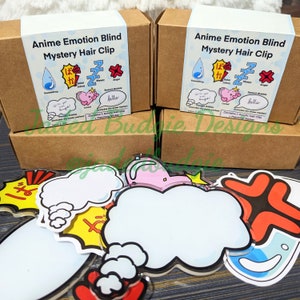 Spinki do włosów Mystery Blind Box z akrylu