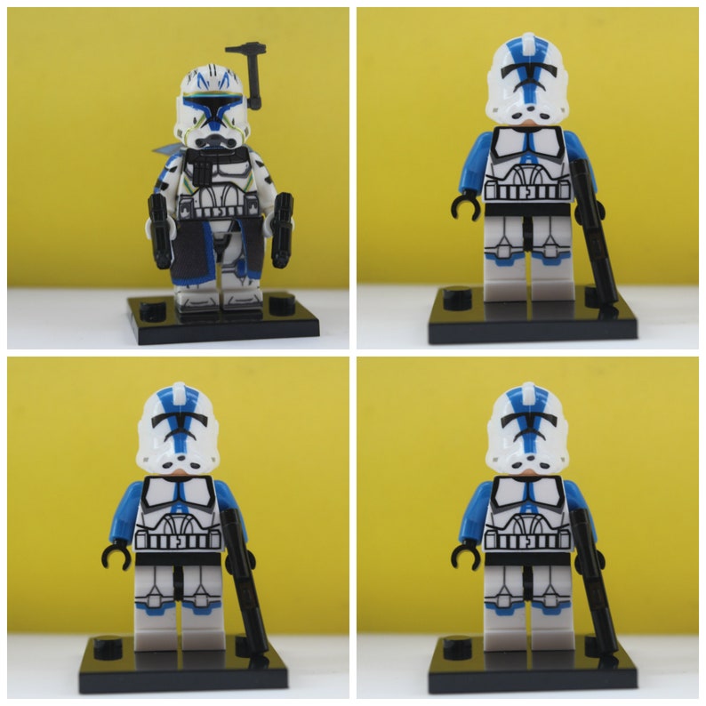 Jedi Star Wars Mini Figures Action Toys Models Collectibles | Etsy