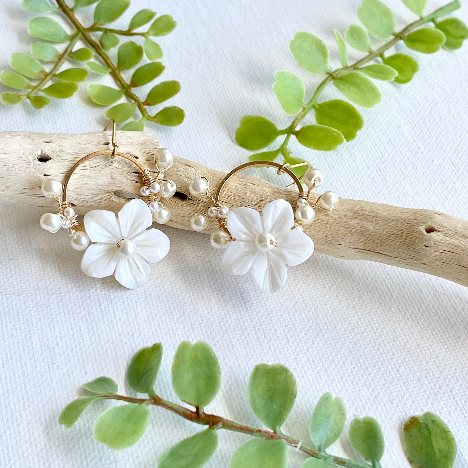 Earrings with locally sourced pearls are the perfect gifts made in Hawaii