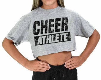 cropped cheer top