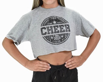 cheerleading midriff tops near me