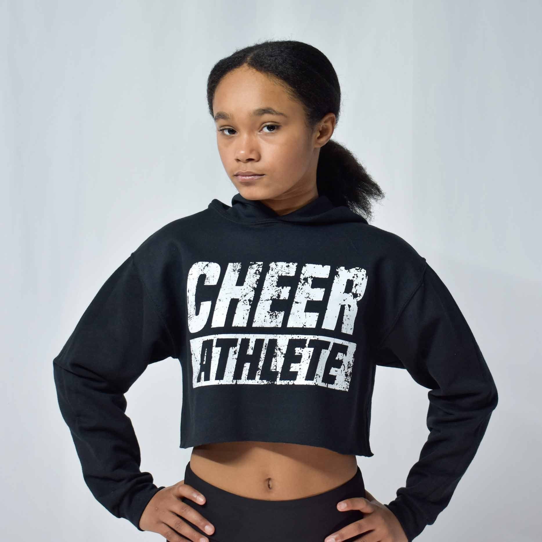 Crop top hoodie deals for little girl