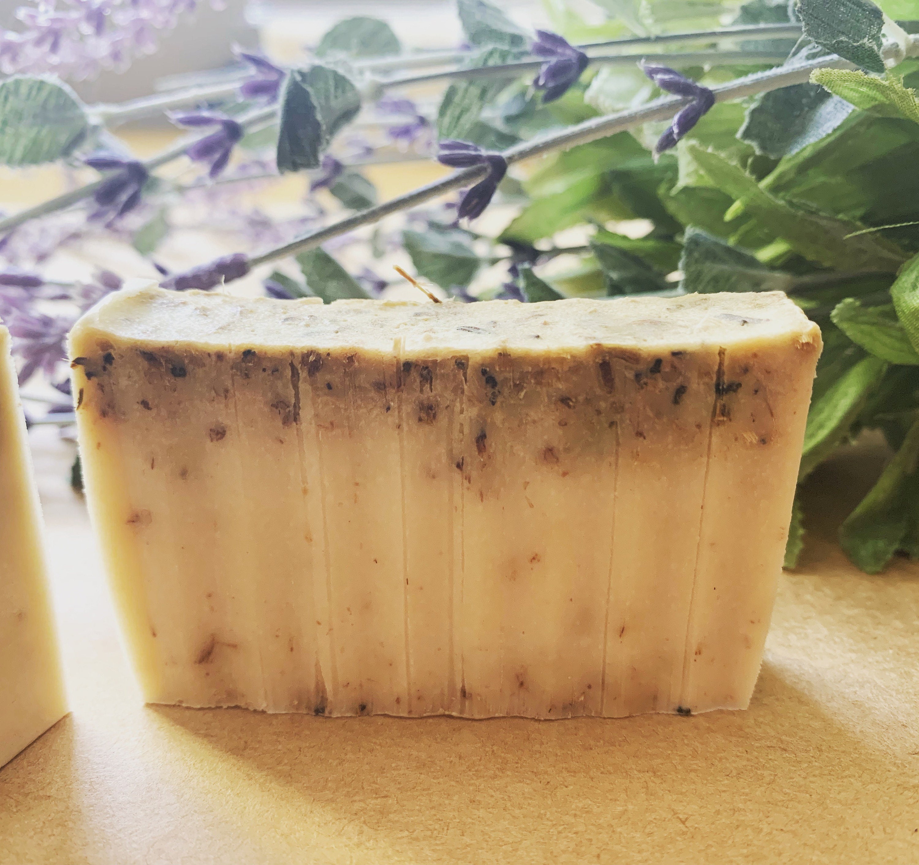 Homemade Lavender Soap Etsy