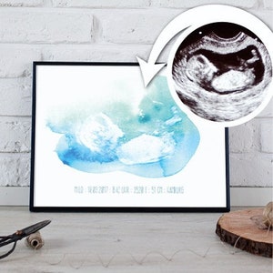 Classic Bellysound Kristinagold ultrasound picture gift idea pregnant