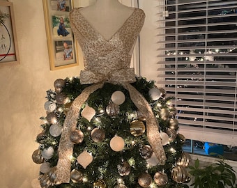 Mannequin Christmas tree