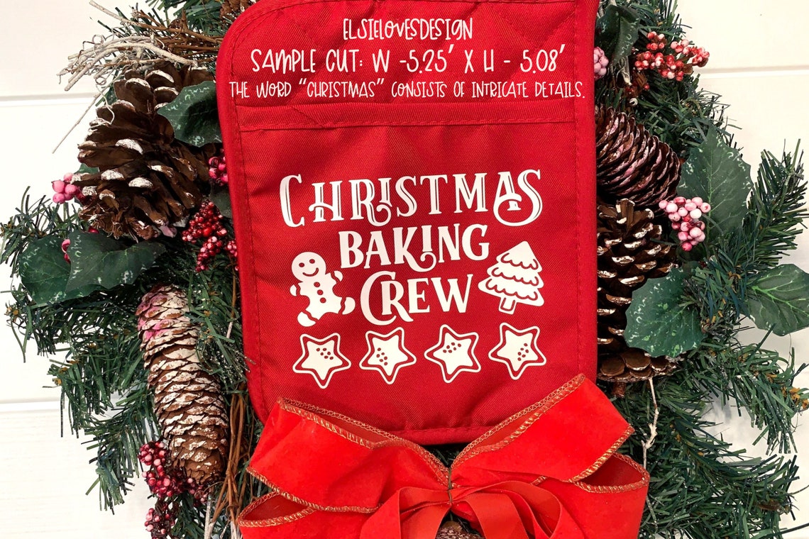 Download Christmas Pot Holder SVG Bundle Potholder svg Oven Mitt | Etsy