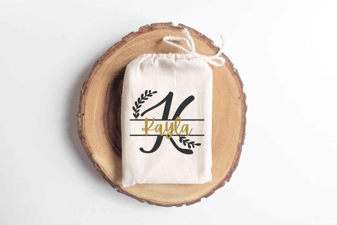 Download Handlettered Split Monogram Letter K Svg Split Letter Svg | Etsy