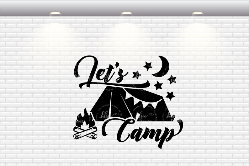 Download Let's Camp Svg Camping Bucket Svg Traveler Svg Funny | Etsy