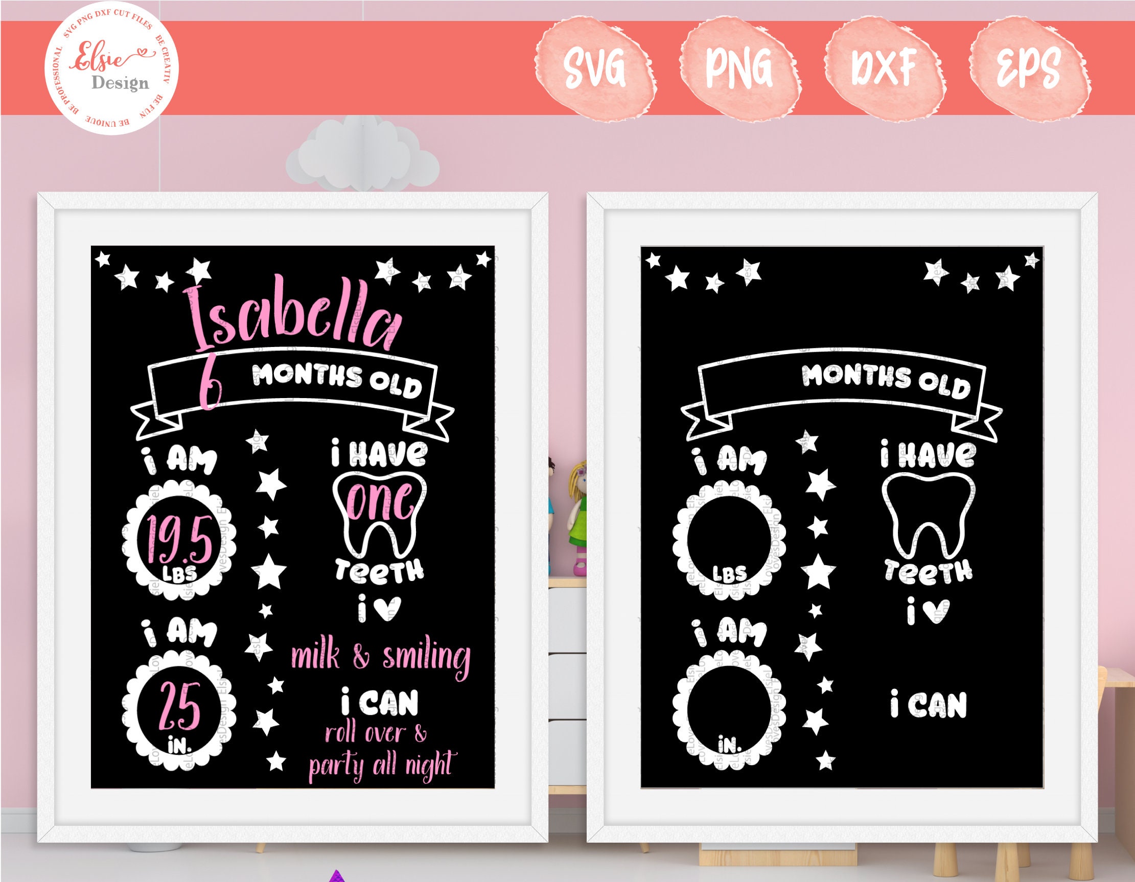Free Free 141 Baby Milestone Chalkboard Svg SVG PNG EPS DXF File