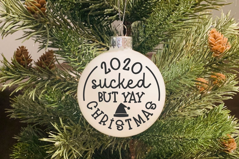 Download 2020 Sucked But Yay Christmas Svg Quarantined Christmas ...