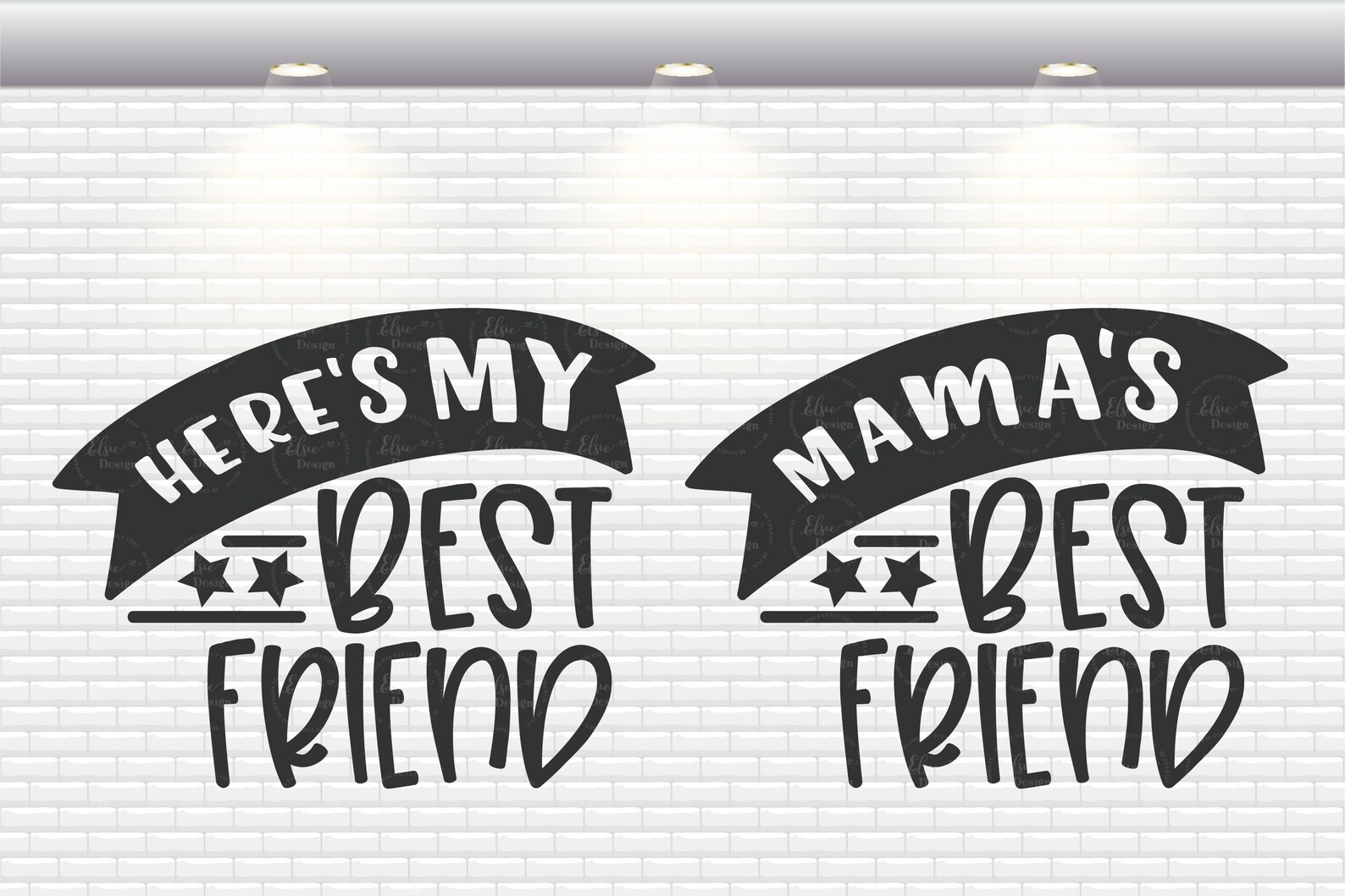 Mommy And Me Svg Mama's Best Friend Matching Shirts Svg | Etsy