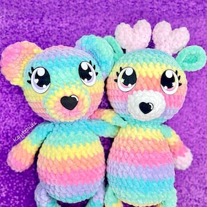 Low Sew Hirsch/Bär Häkelanleitung pdf