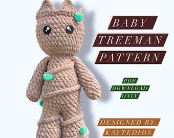 Baby TreeMan PDF PATRON AU CROCHET