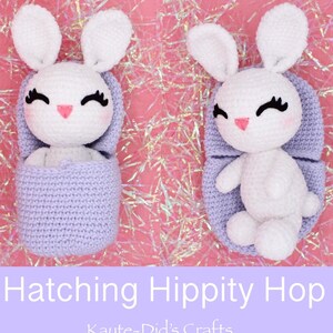 Cova Hippity Hop, coniglietto all'uncinetto, Pasqua