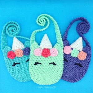 Crochet unicorn purse pattern free new arrivals