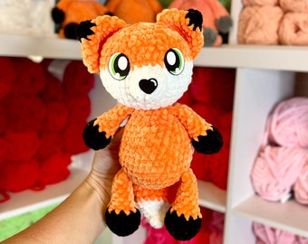 Low Sew Fox PDF, Nur Häkelanleitung