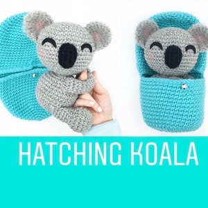 Hatching Koala PDF pattern Download image 1