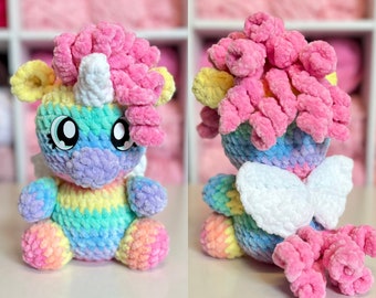 Nur Itty Bitty Baby Einhorn / Pegasus PDF Nähanleitung