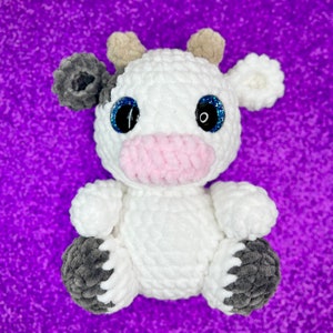 Itty Bitty Baby Vol 2 cow &highland cow PDF CROCHET PATTERN only image 2