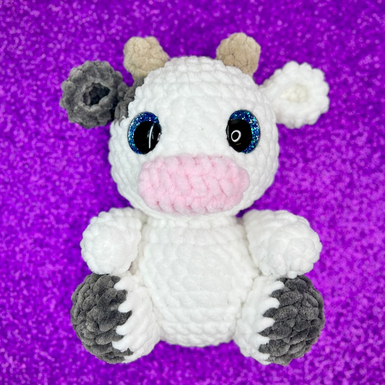 Itty Bitty Baby Vol 2 cow &highland cow PDF CROCHET PATTERN only image 2