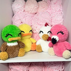 PACK Itty Bitty Birds pdf *modèle au crochet uniquement*
