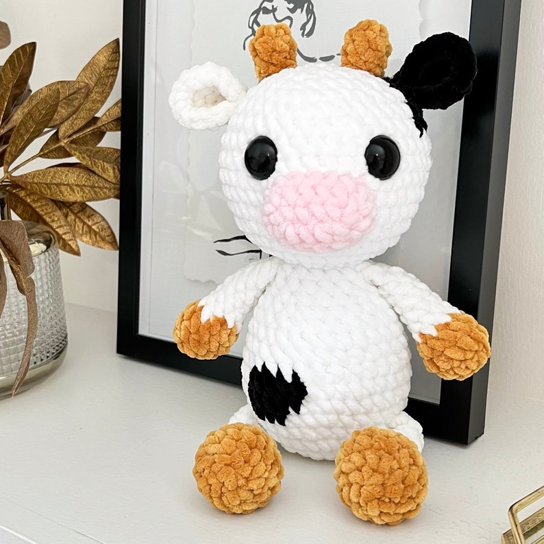 Low Sew Cow pdf Crochet Pattern Only image 2