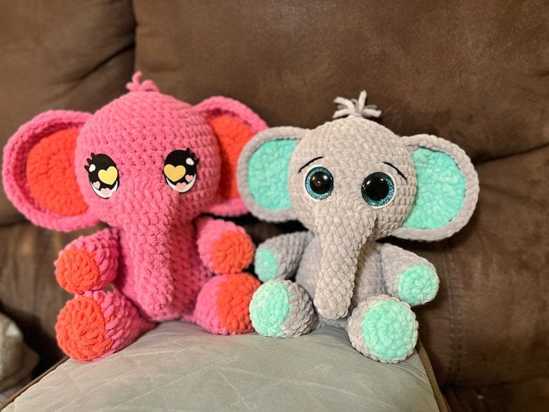 Hatching Elephant crochet pattern, pdf download image 5