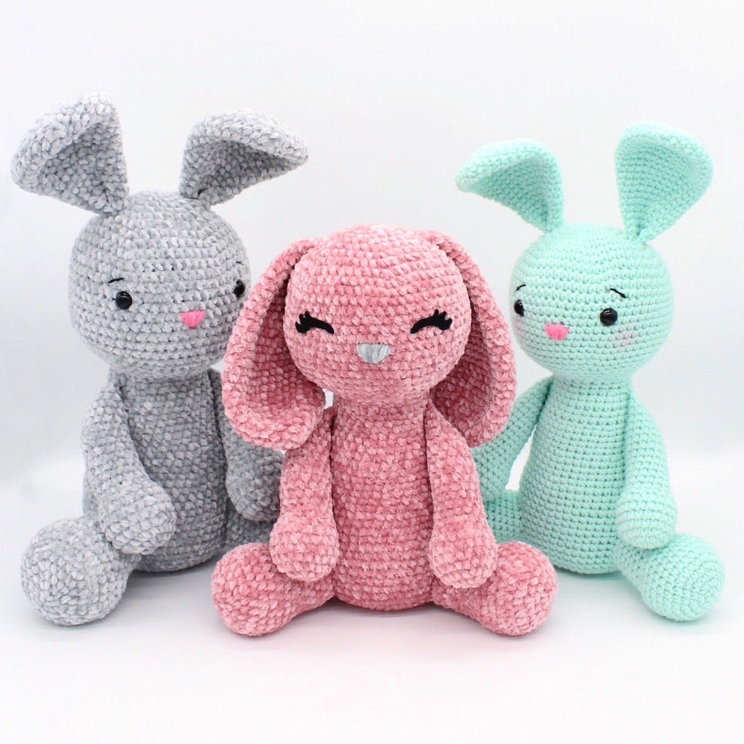 17 Adorable (and Free!) Crochet Bunny Patterns - Sarah Maker