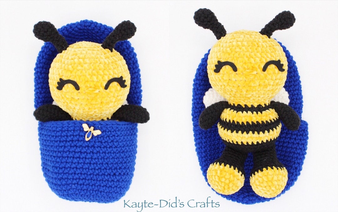 Hatching Bumblebee Crochet Pattern, Bee Pattern - Etsy