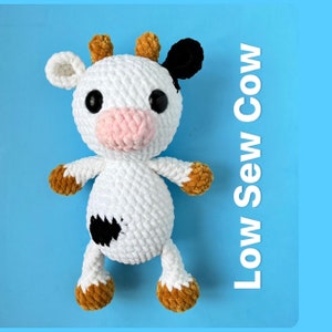 Low Sew Cow pdf **Crochet Pattern Only**