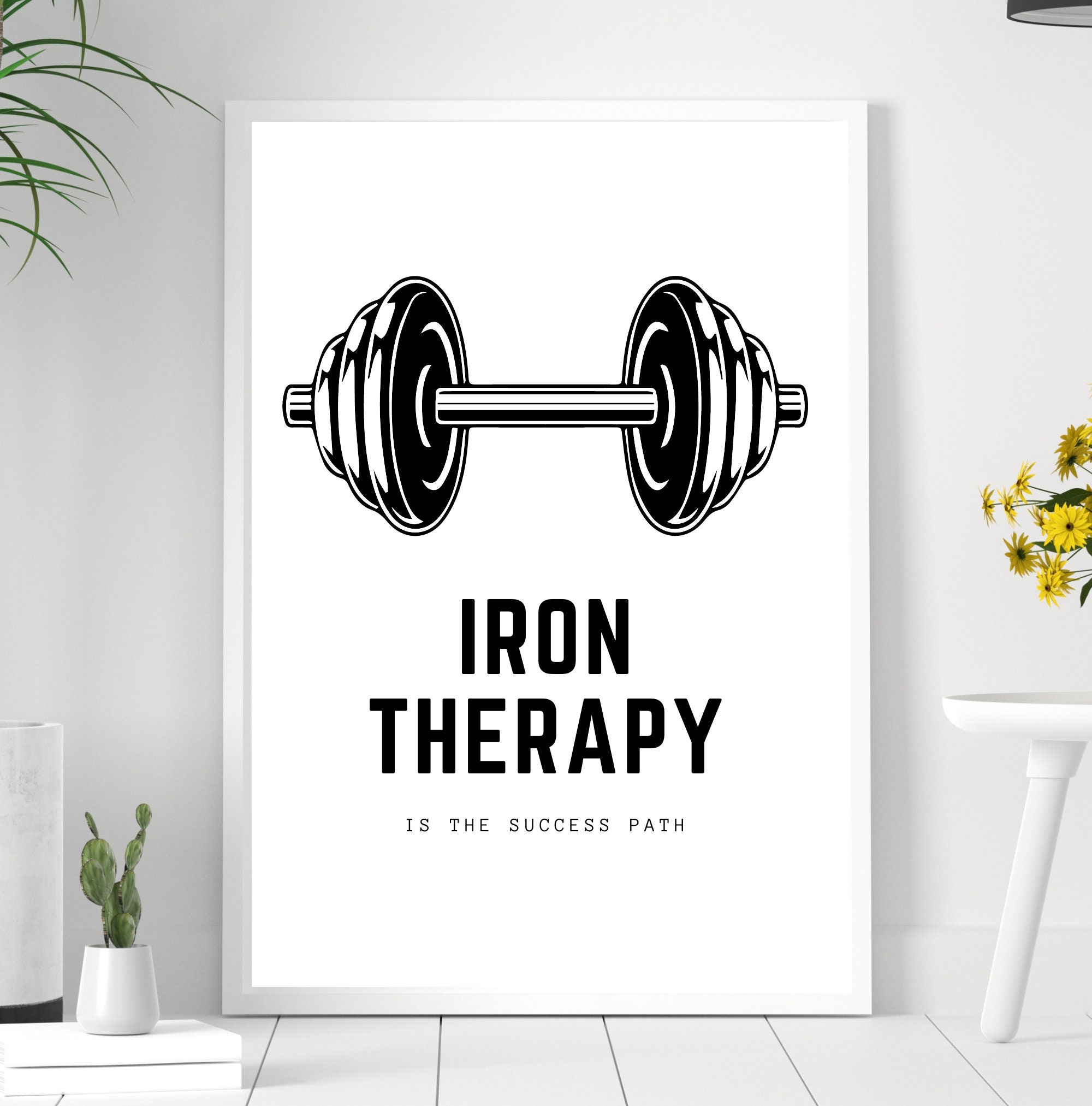 Home Gym Art Print - rbxnq2r