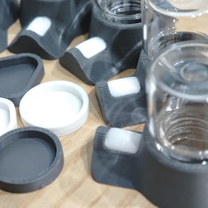 Set of FIVE feeders, 5mL each Water feeder / humidifier for Ant Farm through cotton wick 3D printed perfect for ants and jumping spiders