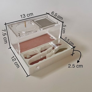 Ant farm 3D printed nest with acrylic Natural Organic Nest Design #FM1350