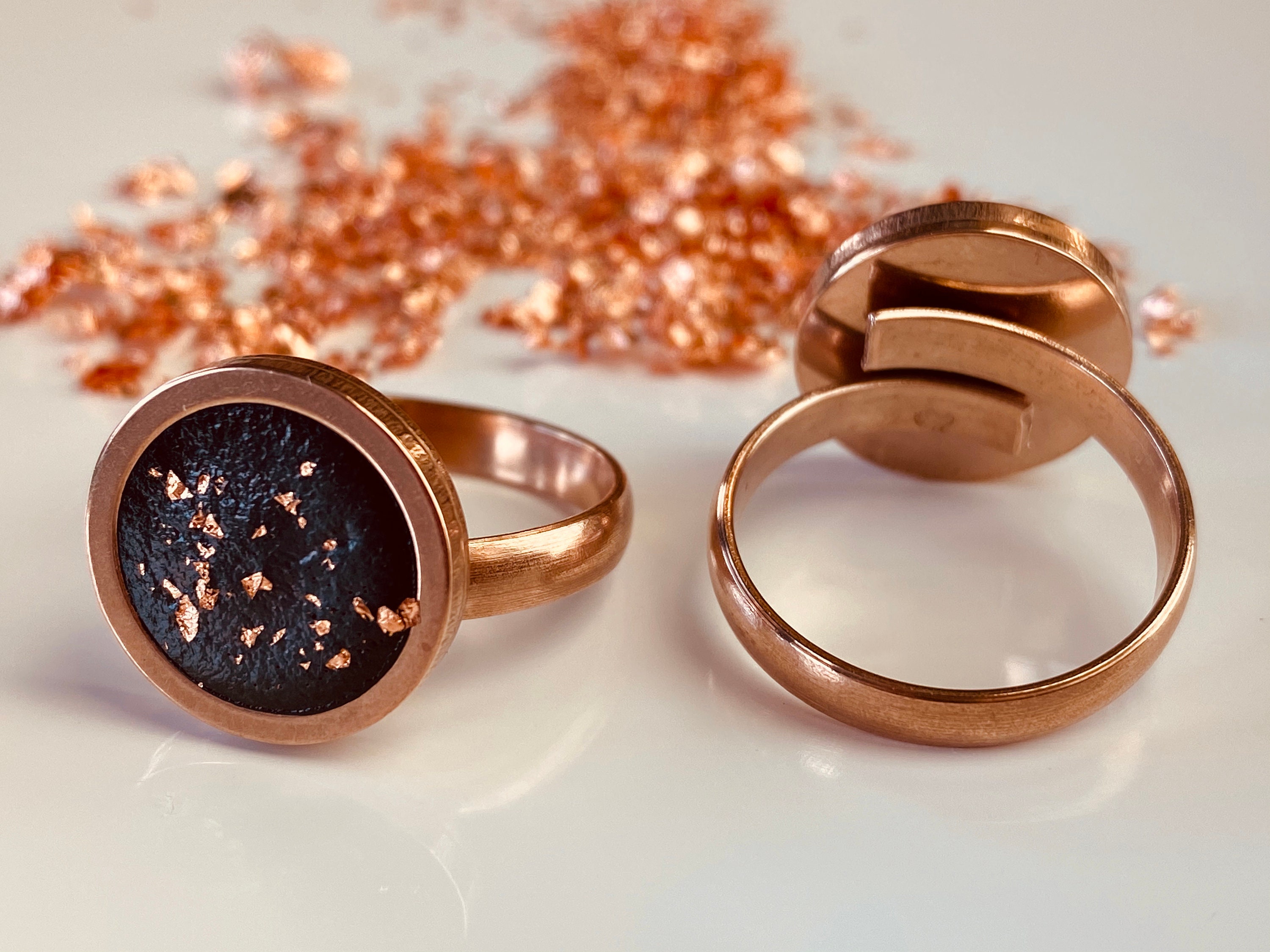 Pure rose deals gold ring