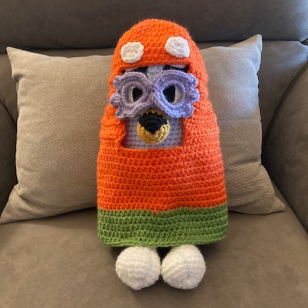 Bluey Granny Crochet Pattern Etsy