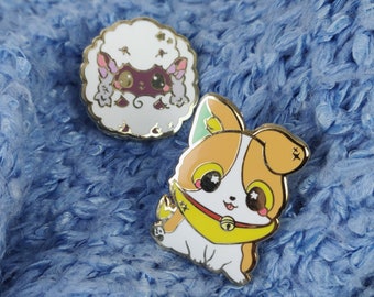 Corgi Puppy & Fluffy Sheep ~ Cute Monster Galar Hard Enamel Pin - Fashion  Kawaii Bag acessories Pin - Quirkory