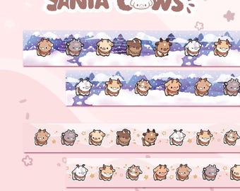 Santa's Cows | Washi Tapes