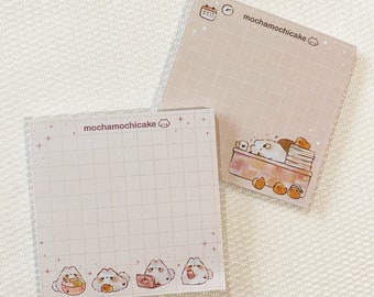 Cute Working Bunny Life Memo Pad/ Note Pad/ Relatable/Journaling/ Kawaii Cute/ Bullet Journal Planner/ Stationery