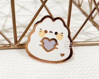 Fluffy Chonky Cat Hard Enamel Pin