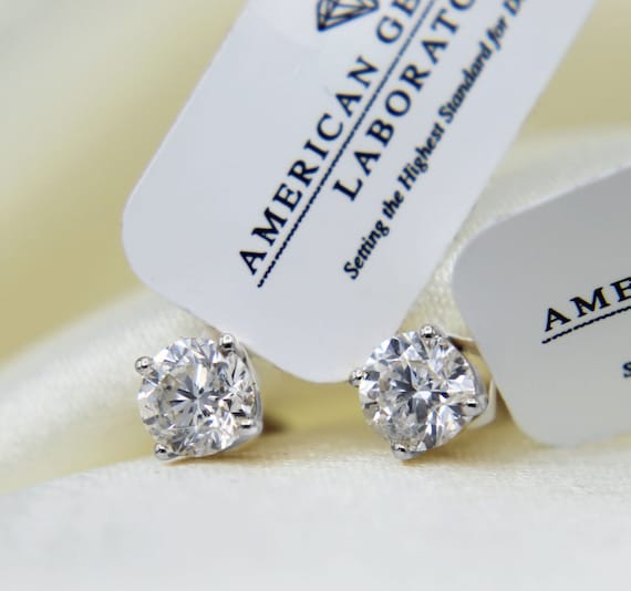 AGS Certified near Colorless I1-I2 1/5ct to 1 Ct TW Natural