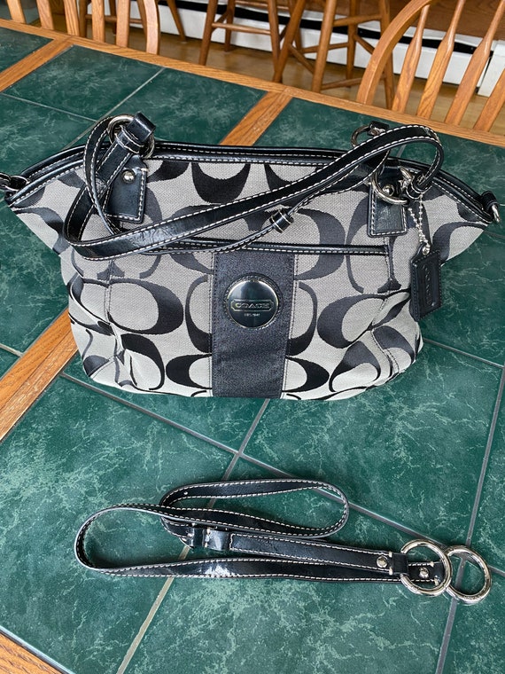 Buy Coach Handbag Pillow Madison Shoulder Off Black Bag With OG Box (J881)