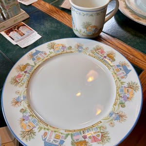 Dinnerware Set Lenox Spice Village 4 piece place setting. 7 available