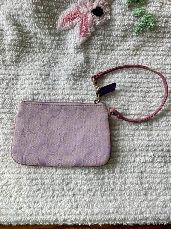 coach wristlet vintage