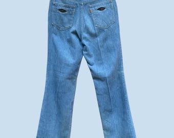 Vintage 1980 Levi's Olympia Jeans, Orange Tab Denim (W32 L32)