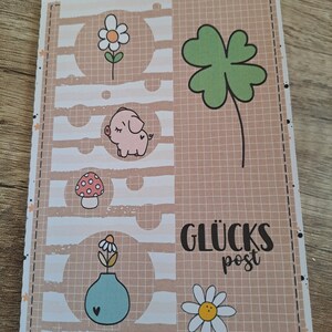 Karte "Glück"