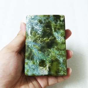 Serpentine Pen Holder for Desk, Stone Paperweight, Mindfulness Gifts, Meaningful Gift for Doctor - Teacher - Student, GB31