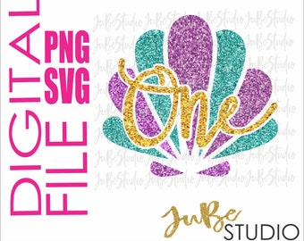 Mermaid Birthday Svg, Mermaid Birthday Png, SVG Design, Png Design, Baby girl svg, Svg Cut File, Svg Digital File, Png Print File, Png File
