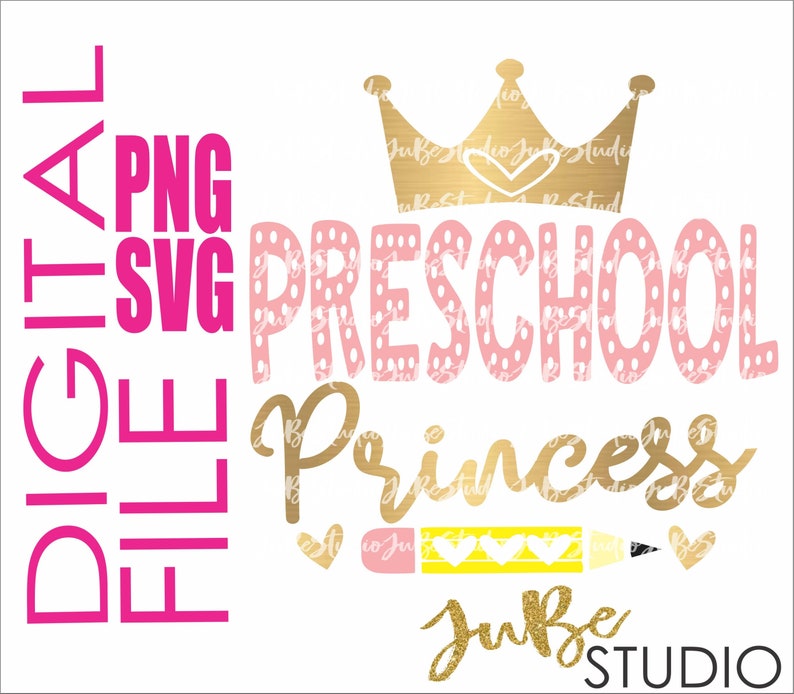 Download Back To School Svg Preschool Princess Svg Back To School ...